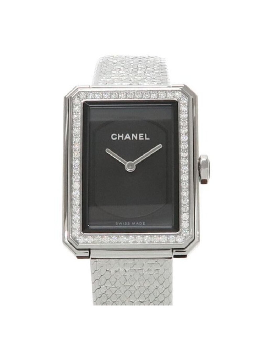 Chanel Boyfriend Watch Tweed